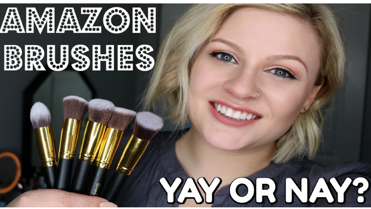 AMAZON MAKEUP BRUSHES/ Yay or Nay?