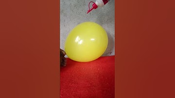 😰the balloon amazing experiment 🥼🧪 #shorts #youtubeshorts #theprexperiment #trending
