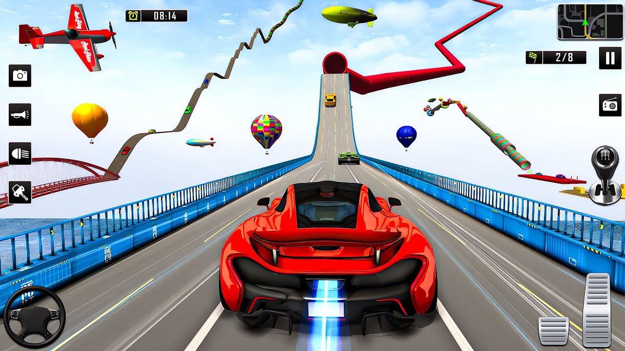 Impossible Car Racing Simulator August 2024 - New Sport Car Stunt ...