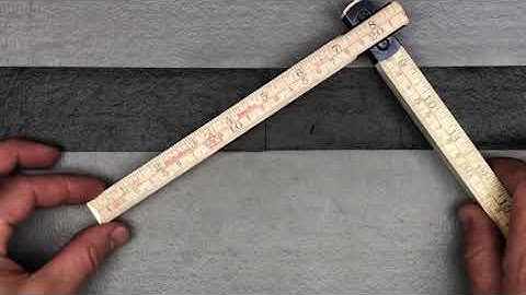 Unboxing & Demo: Hultafors Tools 101204U Folding Ruler E66 2 12