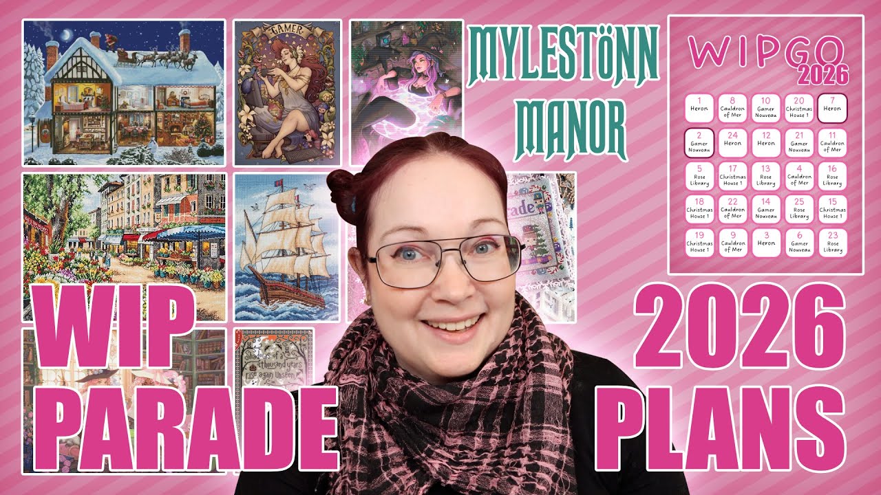 Flosstube 78 | Планы на 2026 год, парад незавершенных работ и завершенные проекты за последнюю не...