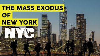Mass Exodus of New York City, New York | Why are People Leaving New York in 2023?  | Rise \& Fall NYC