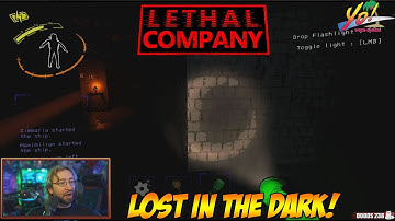 Lethal Company Version 50!  Part 4! Max & Simms Lost in the Dark - YoVideogames