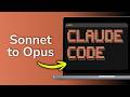 How to change Claude Code model from Sonnet to Opus on Mac
