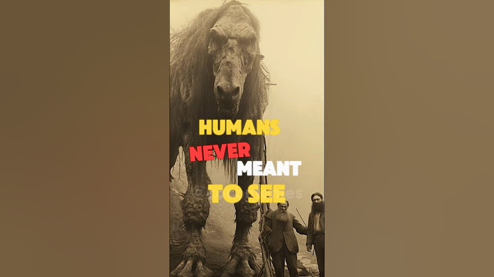 5 scary THINGS Humans weren't meant to see 😱