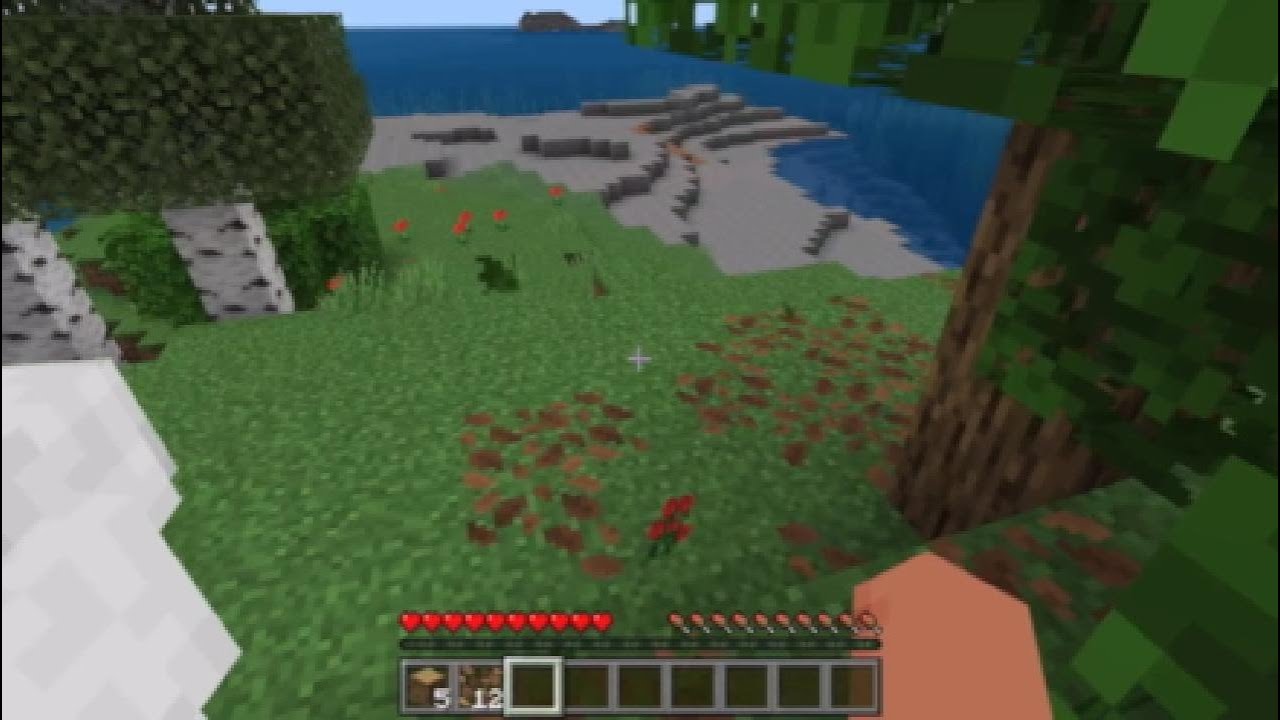 MINECRAFT PREZIVLJAVANJE ALI NE SMEM DA SKOCIM.