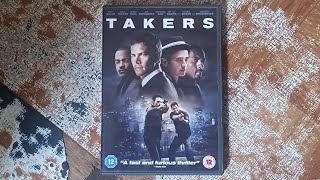 Takers (2010) 2011 (UK) DVD Unboxing