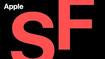 introducing apple San Fransisco font