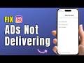 How To Fix Instagram Ads Not Delivering (Working Solution 2026) | Ads Not Running