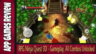 RPG Ninja Quest 3D - App Games Review screenshot 4