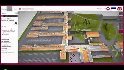 3D Wayfinder for university campus 360p