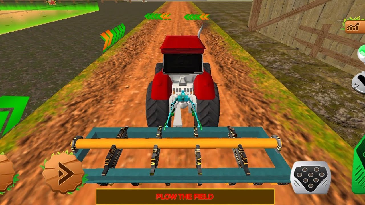 Modern Farmer Tractor Game 3D Real Farming Simulator Game