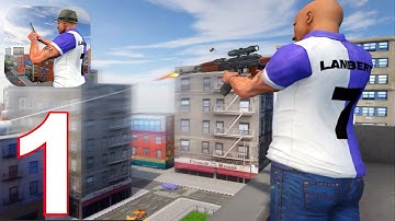Rooftop Real Gangster Gameplay Walkthrough Part 1 (IOS/Android)