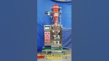 automatic packaging and folding machine, auto sachet folding, servo driven automatic packing machine