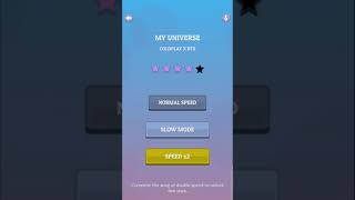Coldplay X BTS - My Universe Piano Tiles screenshot 1