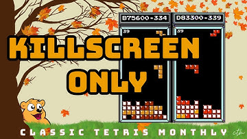 Every Killscreen of Classic Tetris Monthly Masters Sept. 2022