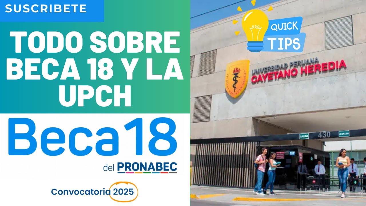 Todo sobre BECA 18 y la UPCH | Experiencia De Una Becaria En La UNIVERSIDAD PERUANA CAYETANO HEREDIA