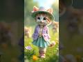 beautiful cat dance #shorts @quizworld109 @HINDISEVA @fashionableanimal_7