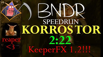[OLD WR] SPEEDRUN  - DUNGEON KEEPER: Deeper Dungeons - 2. Korros Tor - [2:22]
