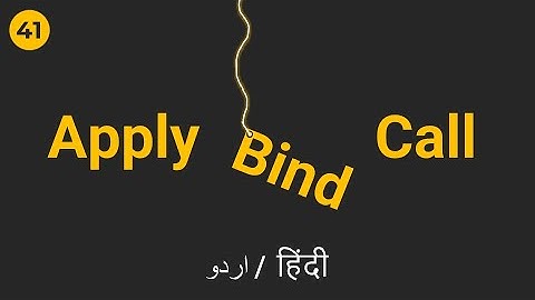 Call Apply and Bind in JavaScript | With Examples