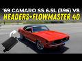 1969 Chevy Camaro SS 6.5L (396) V8 w/ Headers &amp; Flowmaster 40 Series!