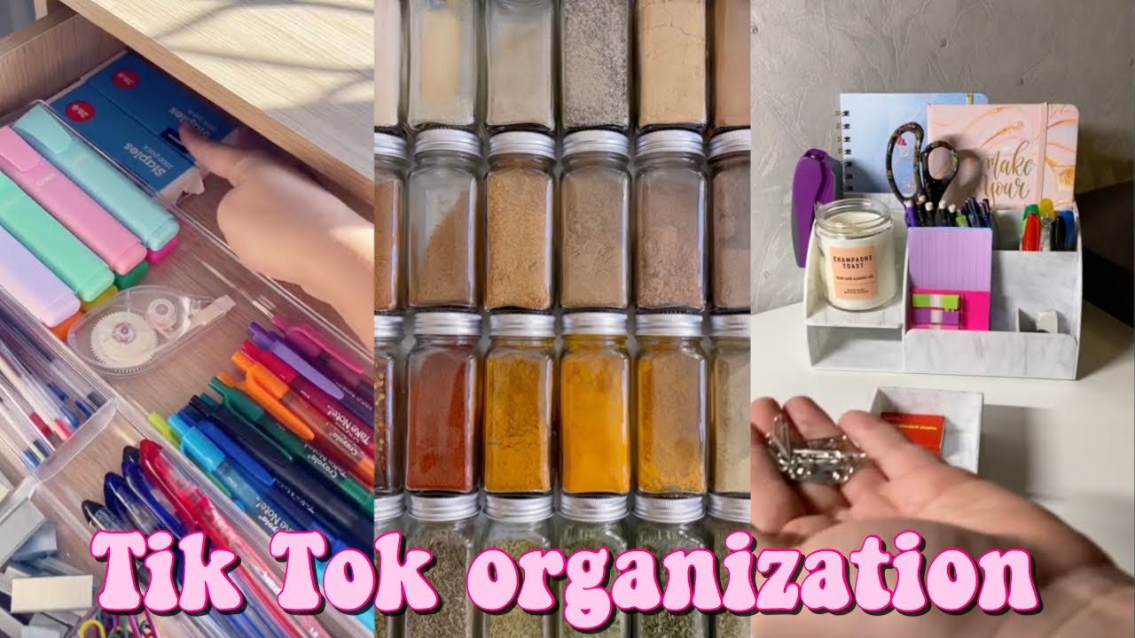 Tik Tok Organization hacks 2021 YouTube