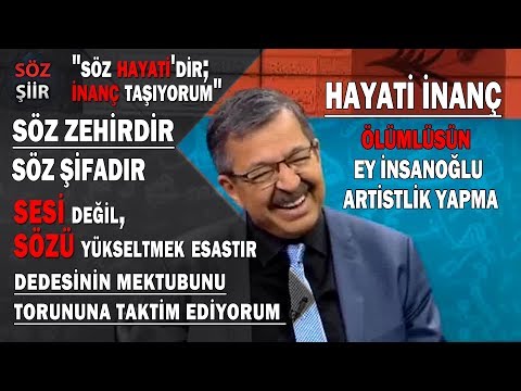 HAYATİ İNANÇ - Söz Şifadır - Söz Zehirdir - Sözde Sihir Tesiri Vardır