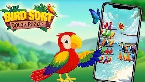 Bird Sort Color Puzzle Level 1 - 8