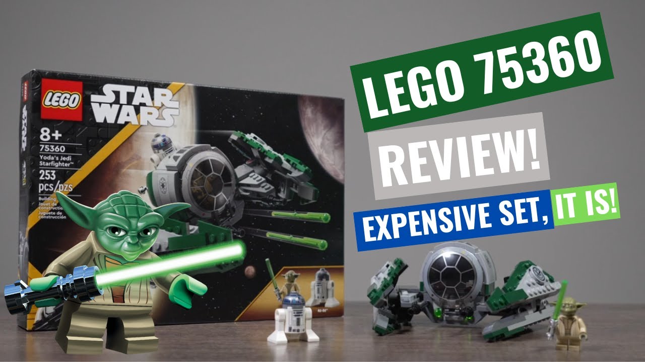 Lego 75360 Yoda's Jedi Starfighter Review! (2024) 