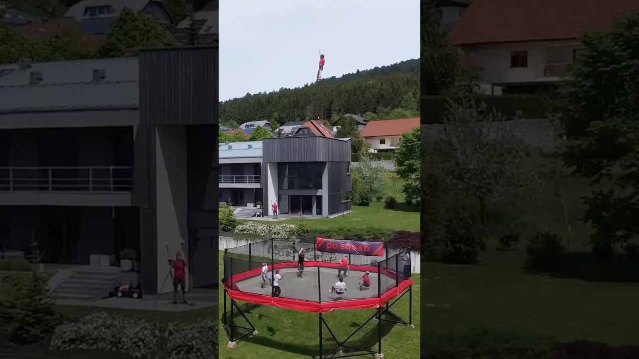 Прыжки На Батуте Пошли Не По Плану 😰 #shorts