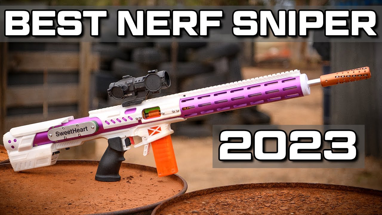 Nerf Guns Now Feature Sniper Rifles, SMGs, Bipods, Scopes, & More