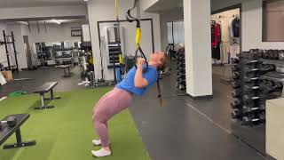 TRX explosive Row