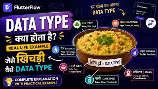 FlutterFlow Data Types Explained in Hindi Complete Beginner Guide 5 Star Coder