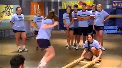 Philippine Tinikling Dance in an American School