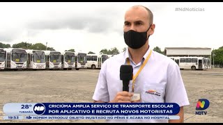 Criciúma amplia serviço de transporte escolar por aplicativo e recruta novos motoristas screenshot 3