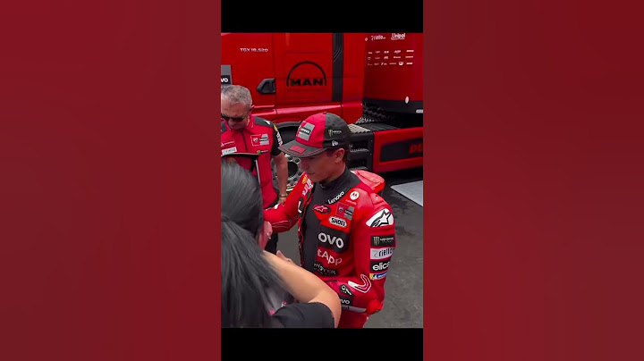 Pecco Bagnaia and Marc Márquez spending time with fans at Brno 2025