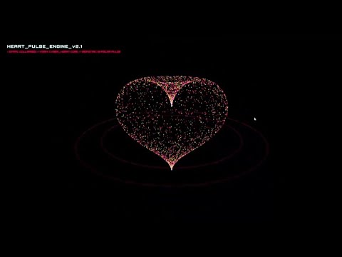 Interactive 3D Quantum Heart in Three.js & JavaScript | Wavefunction Collapse Tutorial