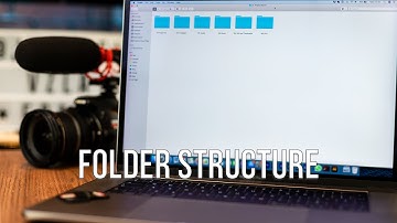 How I ORGANIZE my video Project Files Folder structure
