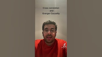 Granger Causality and Cross Correlation Function