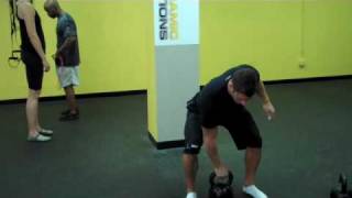 Kettlebell Dead Snatch