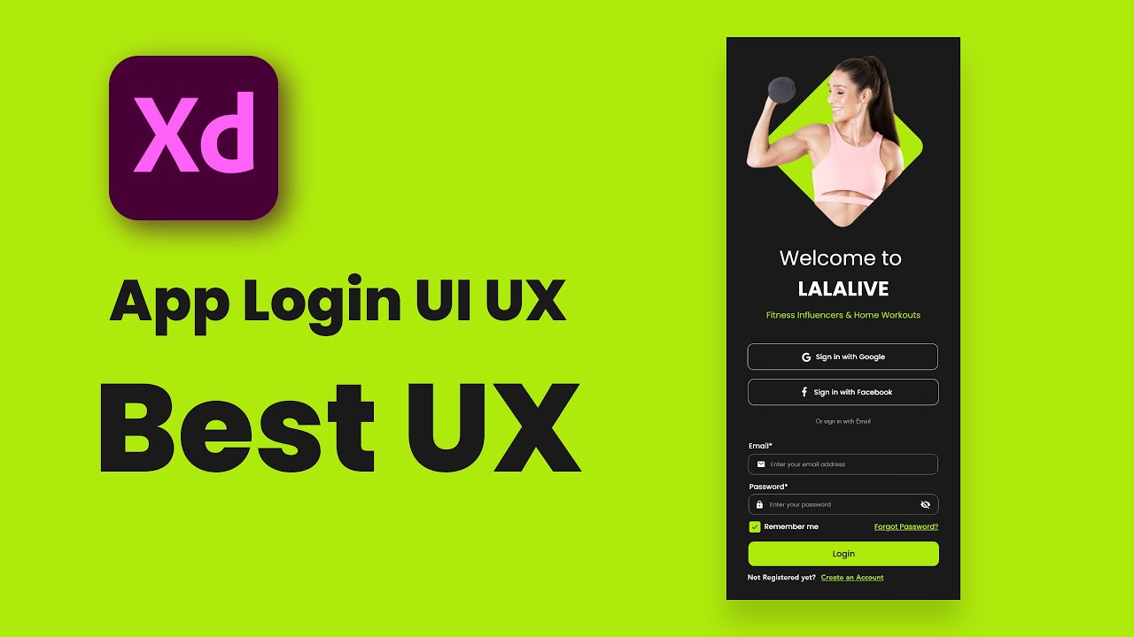 Mobile App Login UI UX | Best UX Practices (Sep-2021) - YouTube