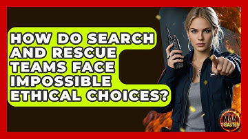 How Do Search And Rescue Teams Face Impossible Ethical Choices? - Man vs. Disaster