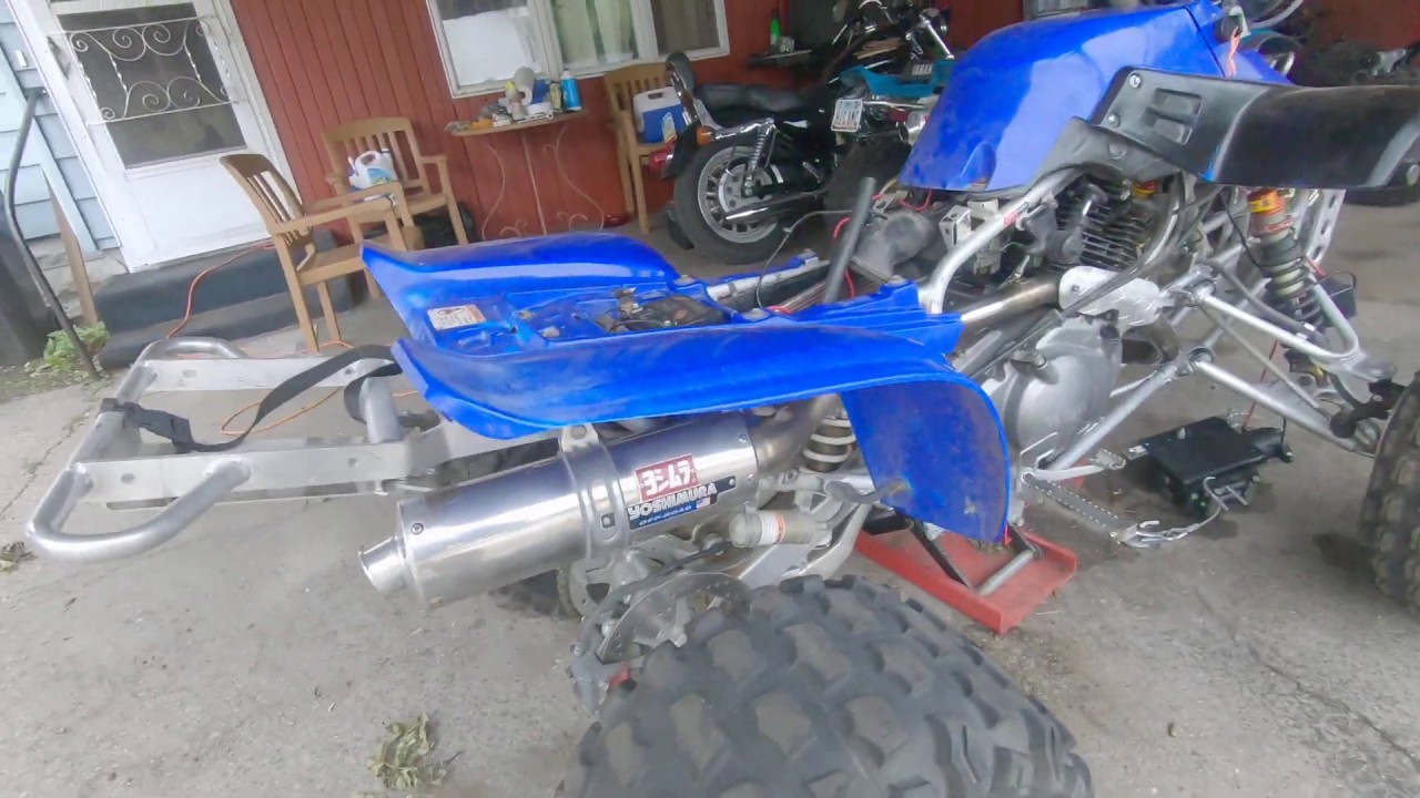 2001 Yamaha Warrior 350...First Impressions YouTube