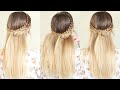 Half Up Braided Hairstyle Idea | Lace Braids | Braidsandstyles12