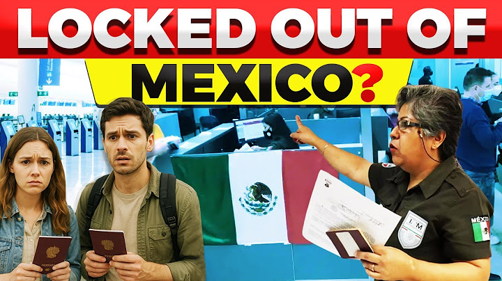 Mexico's New Border Rules 2025: Why Tourists Are Being DENIED ENTRY (URGENT Travel Update) thumbnail