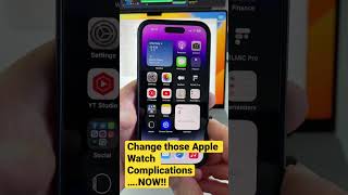 Choose your Apple Watch complications! #shorts