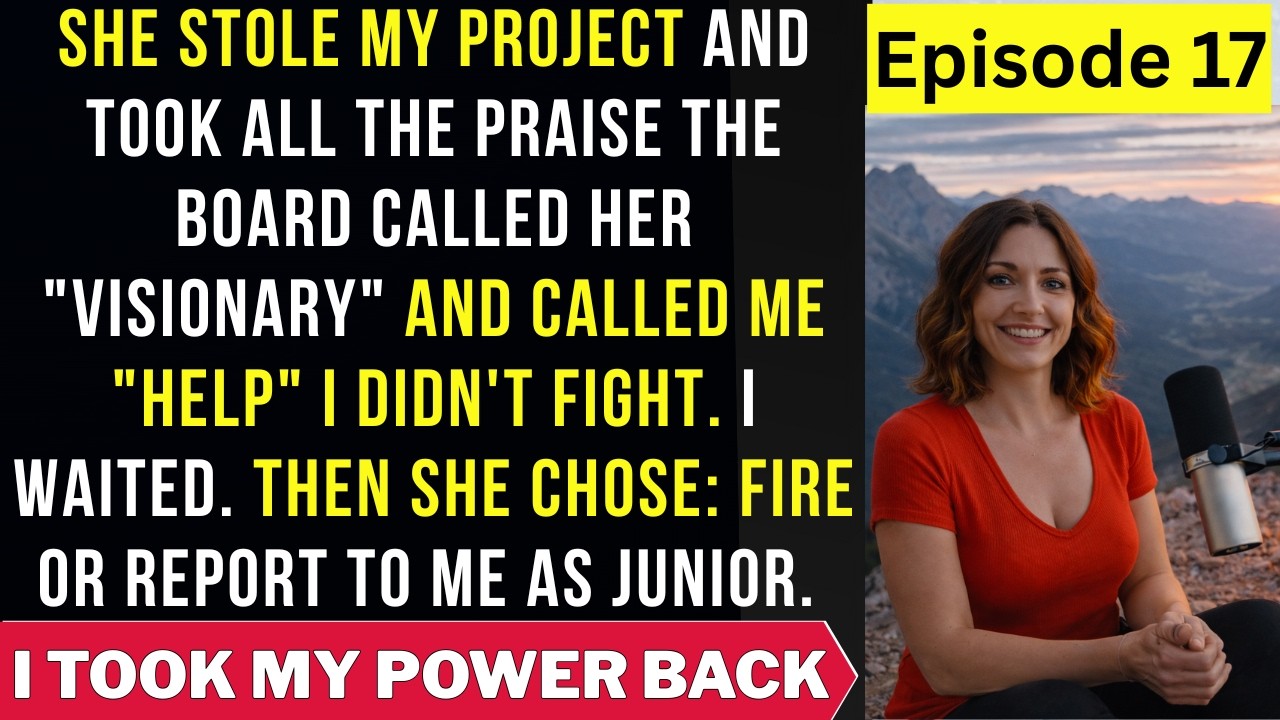 Episode 17: She Stole My Presentation… Until I Split the Screen and Ended Her Career, Explain Video