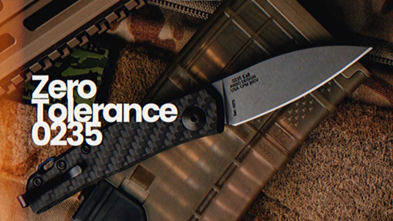 Zero Tolerance 0235 | EDC Knife Info - YouTube