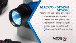 LED Flashlights (Matco Tools Items M74341 and M74343)