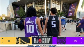 NBA Sunday on ESPN (GS @ SAC) Starting Lineups | 23-24 PRESEASON